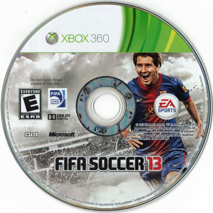 
FIFA Soccer 13 | Xbox 360 | physical media | Region: North America | source-country=Mexico,United States | Data by MobyGames.com