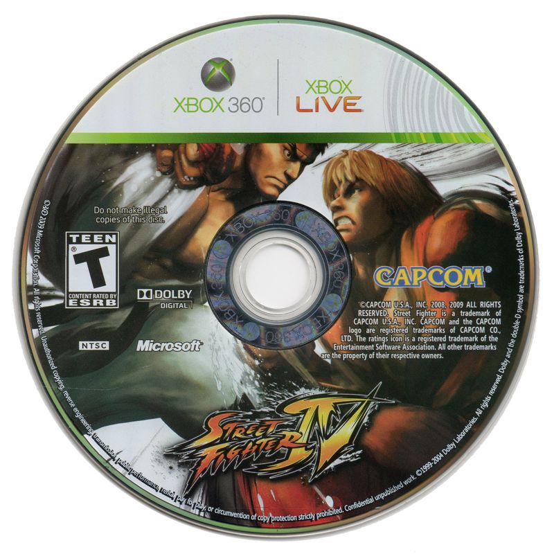
Street Fighter IV | Xbox 360 | physical media | Data by MobyGames.com