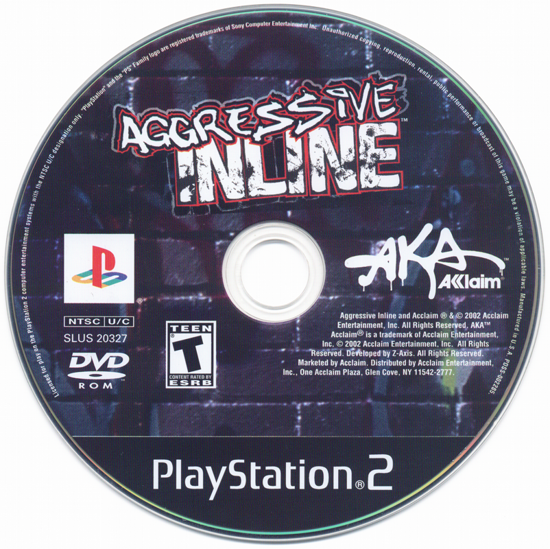 
Aggressive Inline | PlayStation 2 | physical media | Region: North America | source-country=United States | Data by MobyGames.com