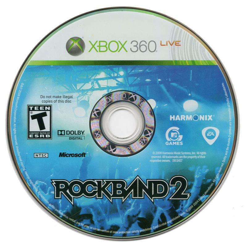 
Rock Band 2 | Xbox 360 | physical media | Data by MobyGames.com