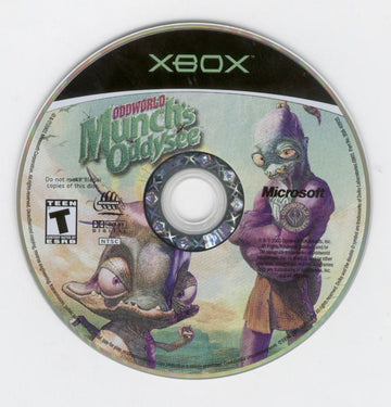 Oddworld: Munch's Oddysee | Xbox | physical media | region=North America | source-country=United States | zypher-v2 | moby-643cb94eca7b | Data by MobyGames.com