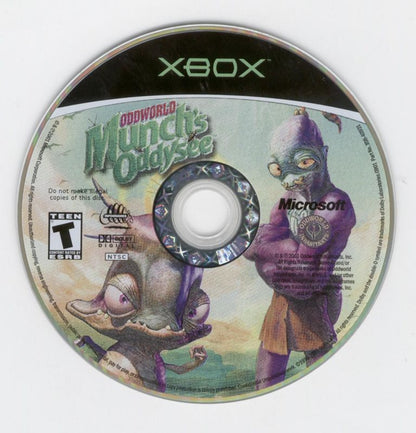 Oddworld: Munch's Oddysee | Xbox | physical media | region=North America | source-country=United States | zypher-v2 | moby-643cb94eca7b | Data by MobyGames.com