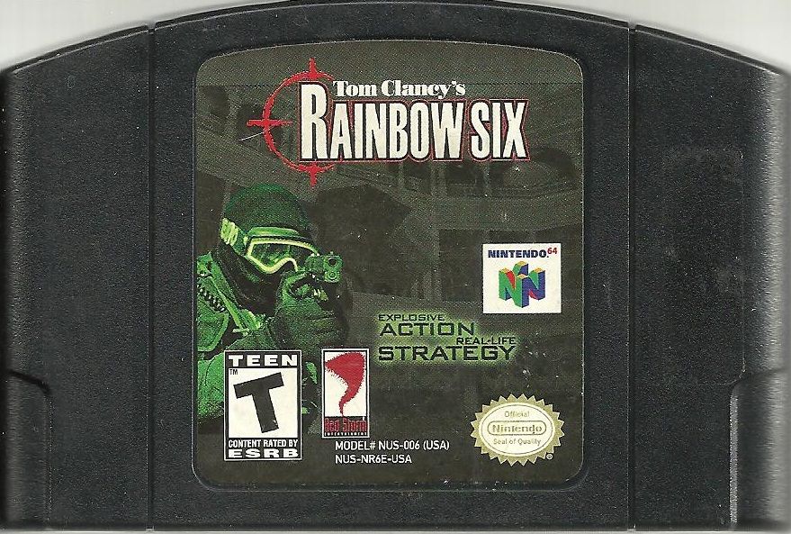 
Tom Clancy's Rainbow Six | Nintendo 64 | physical media | Data by MobyGames.com