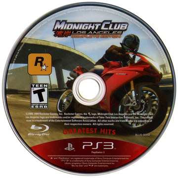 
Midnight Club: Los Angeles - Complete Edition | PlayStation 3 | physical media | Data by MobyGames.com