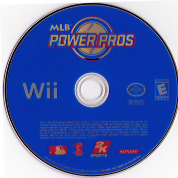 MLB Power Pros | Wii | physical media | region=North America | source-country=United States | zypher-v2 | moby-f505d5905e5e | Data by MobyGames.com