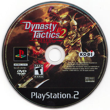 
Dynasty Tactics 2 | PlayStation 2 | physical media | Data by MobyGames.com