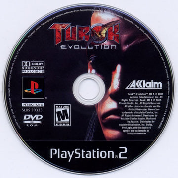 
Turok: Evolution | PlayStation 2 | physical media | Data by MobyGames.com
