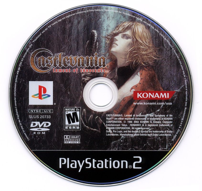 Castlevania: Lament of Innocence | PlayStation 2 | physical media | Region: North America | source-country=United States | Data by MobyGames.com