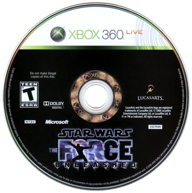 
Star Wars: The Force Unleashed | Xbox 360 | physical media | Region: North America | source-country=United States | Data by MobyGames.com
