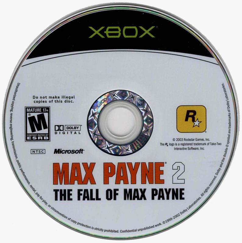 Max Payne 2: The Fall of Max Payne | Xbox | physical media | Data by MobyGames.com