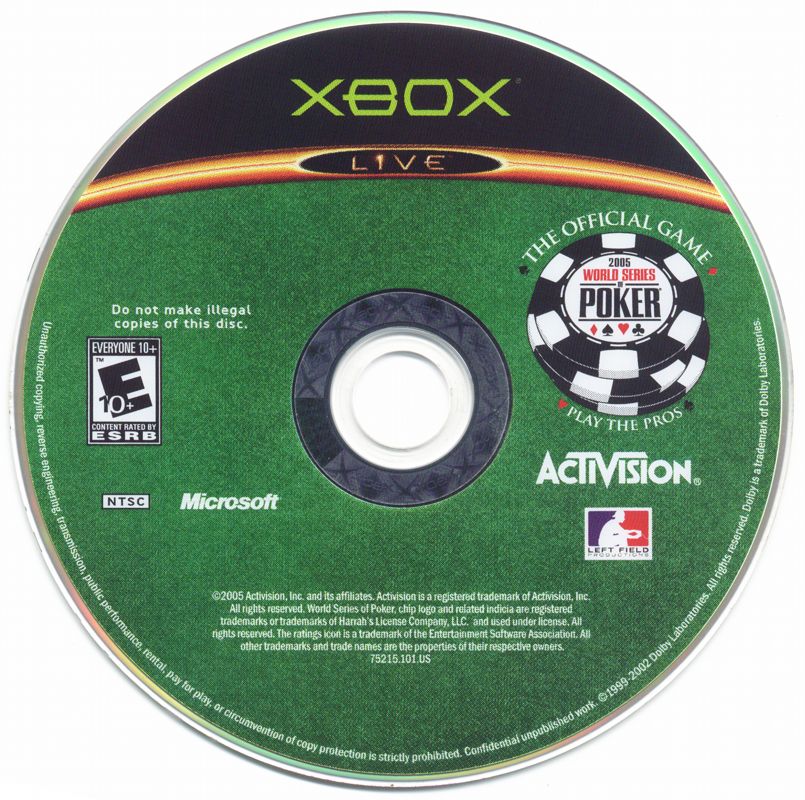 World Series of Poker | Xbox | physical media | Region: North America | source-country=United States | Data by MobyGames.com