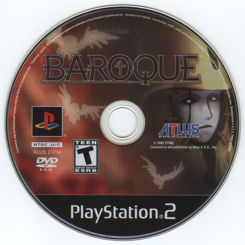 
Baroque | PlayStation 2 | physical media | Data by MobyGames.com