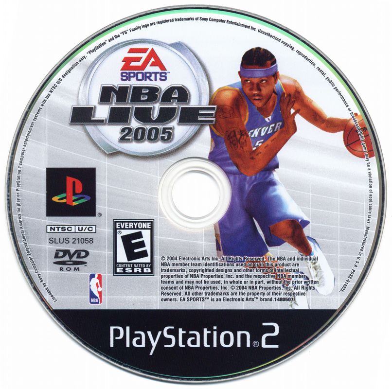 
NBA Live 2005 | PlayStation 2 | physical media | Region: North America | source-country=United States | Data by MobyGames.com