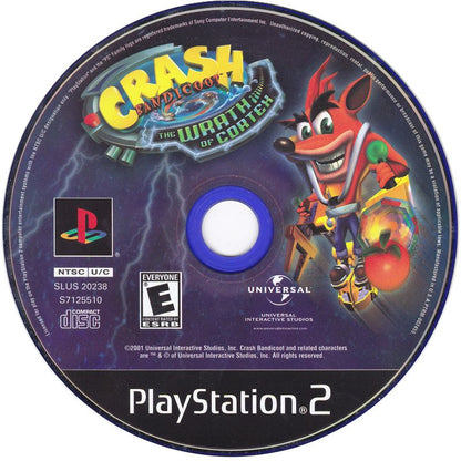 
Crash Bandicoot: The Wrath of Cortex | PlayStation 2 | physical media | Data by MobyGames.com