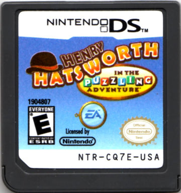 
Henry Hatsworth in the Puzzling Adventure | Nintendo DS | game disc 1 of 1 | Data by MobyGames.com