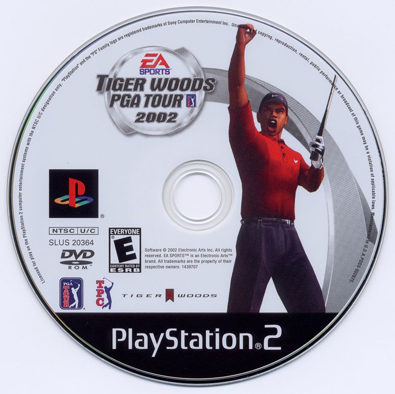 Tiger Woods PGA Tour 2002 | PlayStation 2 | physical media | region=North America | source-country=Canada,United States | zypher-v2 | moby-352385df8a30 | Data by MobyGames.com