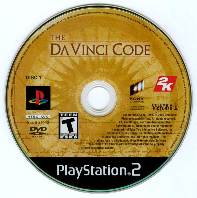 
The Da Vinci Code | PlayStation 2 | physical media | Data by MobyGames.com