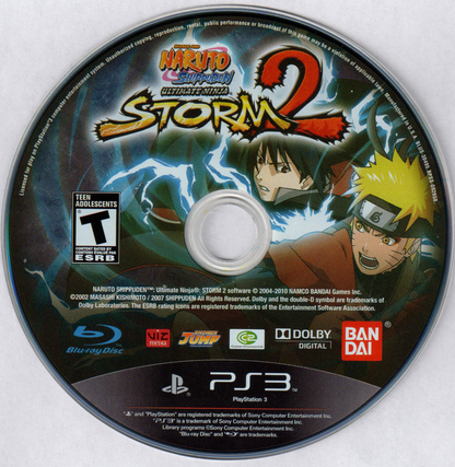 
Naruto Shippuden: Ultimate Ninja Storm 2 | PlayStation 3 | physical media | Data by MobyGames.com