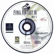 
Final Fantasy VIII | PlayStation | game disc 4 of 4 | Region: North America | source-country=Canada,United States | Data by MobyGames.com