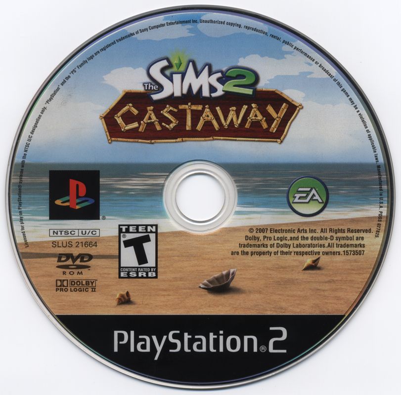 
The Sims 2: Castaway | PlayStation 2 | physical media | Data by MobyGames.com