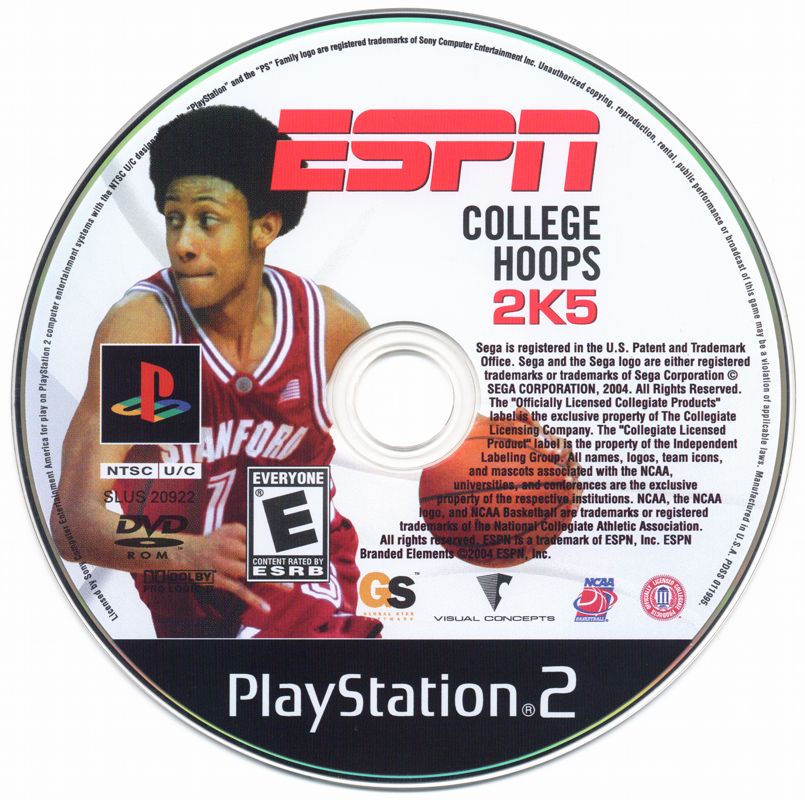 
ESPN College Hoops 2K5 | PlayStation 2 | physical media | Data by MobyGames.com