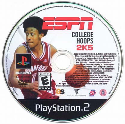 
ESPN College Hoops 2K5 | PlayStation 2 | physical media | Data by MobyGames.com