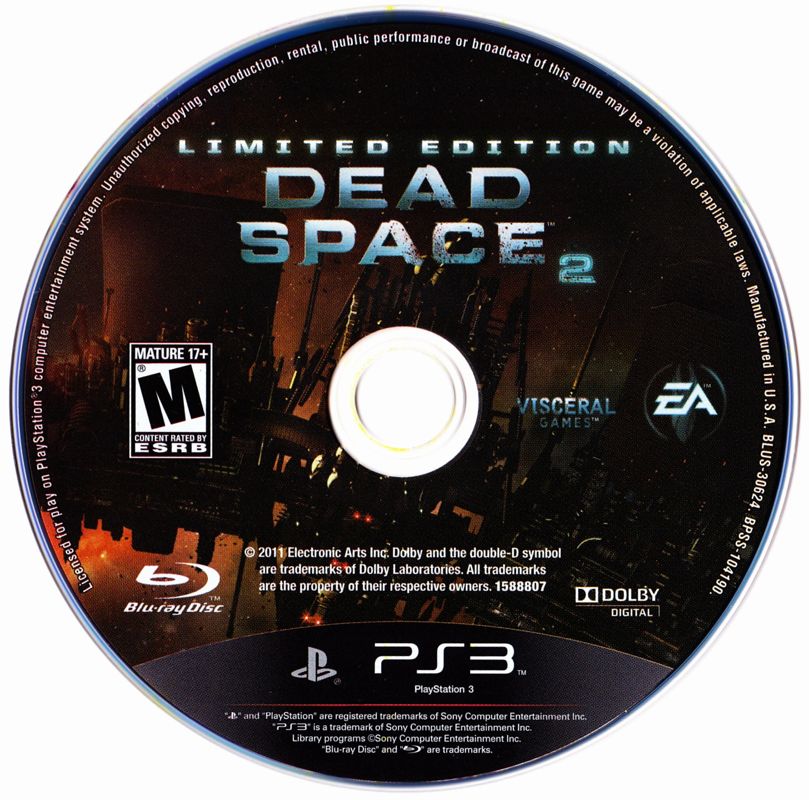 
Dead Space 2: Limited Edition | PlayStation 3 | physical media | Region: North America | source-country=United States | Data by MobyGames.com