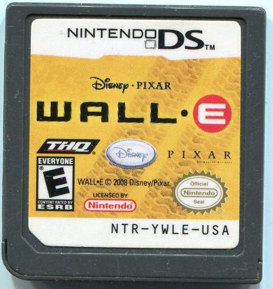 
Disney•Pixar Wall-E | Nintendo DS | game disc 1 of 1 | Region: North America | source-country=United States | Data by MobyGames.com