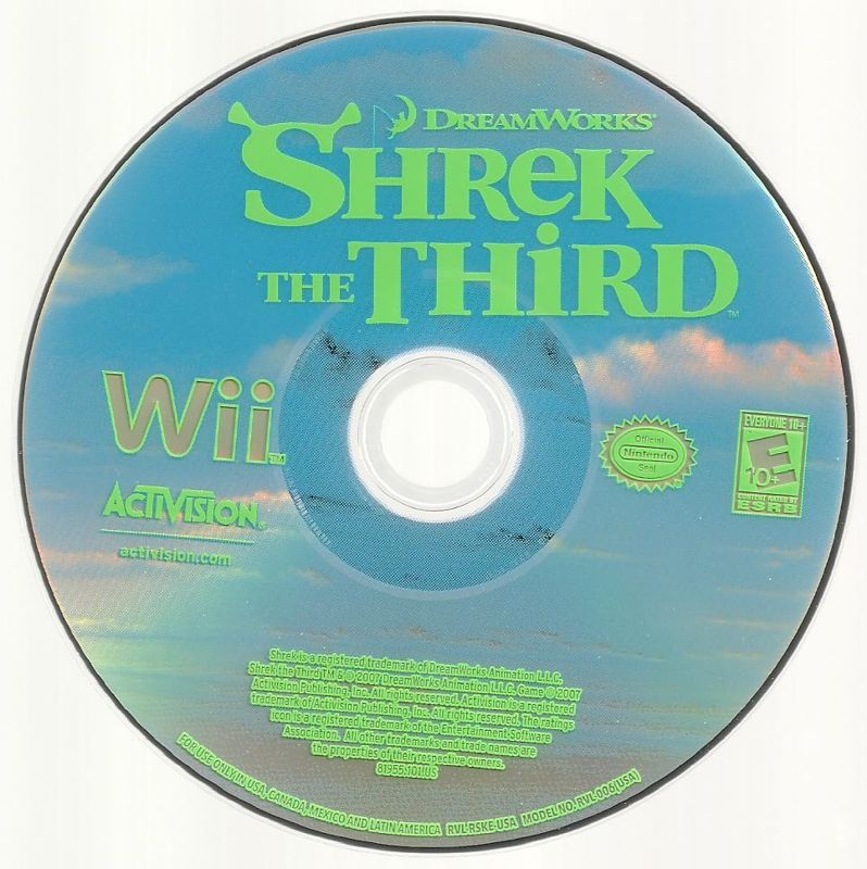 Shrek the Third | Wii | physical media | region=North America | source-country=Canada,Mexico,United States | zypher-v2 | moby-3ed73169b96c | Data by MobyGames.com