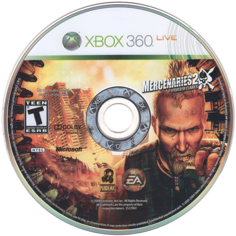 
Mercenaries 2: World in Flames | Xbox 360 | physical media | Region: North America | source-country=United States | Data by MobyGames.com