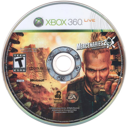 
Mercenaries 2: World in Flames | Xbox 360 | physical media | Region: North America | source-country=United States | Data by MobyGames.com