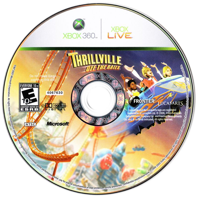 Thrillville: Off the Rails | Xbox 360 | physical media | region=North America | source-country=Canada | zypher-v2 | moby-17197446ac45 | Data by MobyGames.com