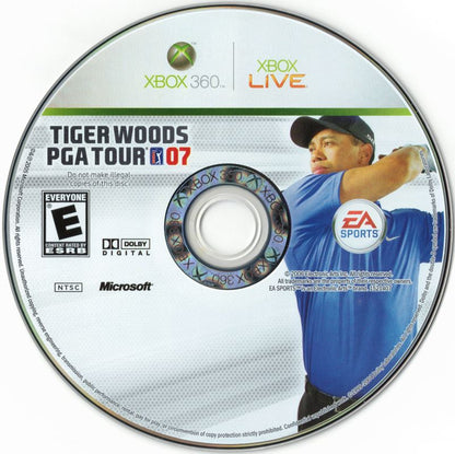 Tiger Woods PGA Tour 07 | Xbox 360 | physical media | region=North America | source-country=United States | zypher-v2 | moby-4bfe43489fb6 | Data by MobyGames.com