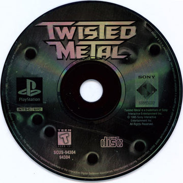 
Twisted Metal | PlayStation | physical media | Data by MobyGames.com