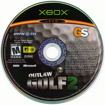 Outlaw Golf 2 | Xbox | physical media | region=North America | source-country=United States | zypher-v2 | moby-ab15bf5bfee6 | Data by MobyGames.com