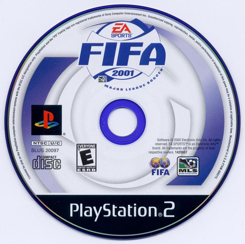 
FIFA 2001: Major League Soccer | PlayStation 2 | physical media | Region: North America | source-country=United States | Data by MobyGames.com