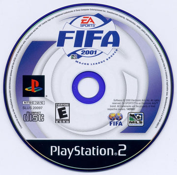 
FIFA 2001: Major League Soccer | PlayStation 2 | physical media | Region: North America | source-country=United States | Data by MobyGames.com