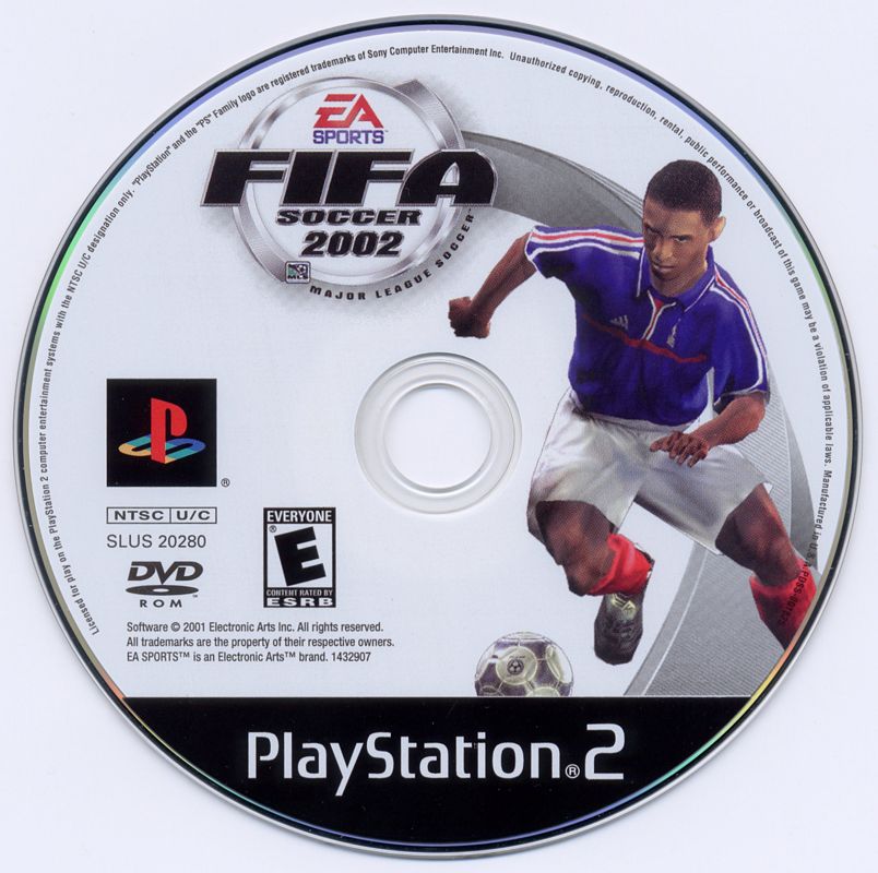 FIFA Soccer 2002: Major League Soccer | PlayStation 2 | physical media | Region: North America | source-country=United States | Data by MobyGames.com