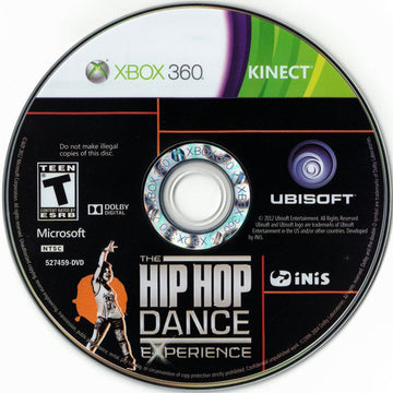 The Hip Hop Dance Experience | Xbox 360 | physical media | region=North America | source-country=United States | zypher-v2 | moby-79bf4cab125f | Data by MobyGames.com