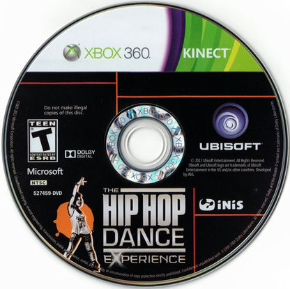 The Hip Hop Dance Experience | Xbox 360 | physical media | region=North America | source-country=United States | zypher-v2 | moby-79bf4cab125f | Data by MobyGames.com