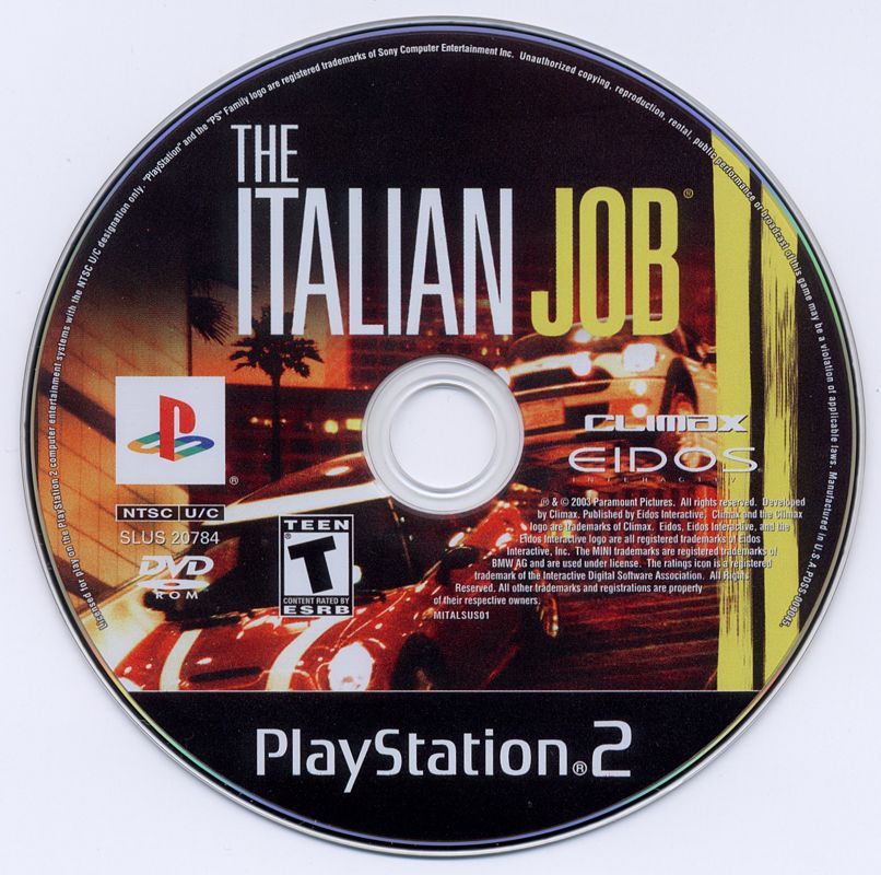The Italian Job | PlayStation 2 | physical media | region=North America | source-country=Canada,United States | zypher-v2 | moby-b5fdb86f8364 | Data by MobyGames.com