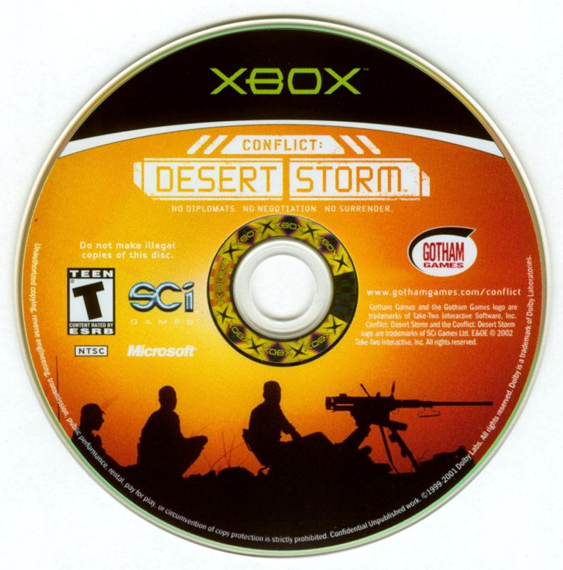 
Conflict: Desert Storm | Xbox | physical media | Region: North America | source-country=United States | Data by MobyGames.com