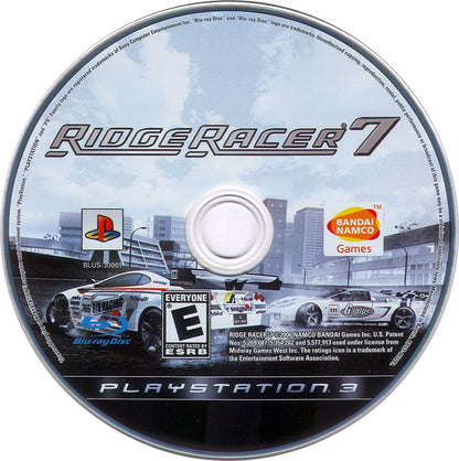 Ridge Racer 7 | PlayStation 3 | physical media | region=North America | source-country=United States | zypher-v2 | moby-ba3f9ffee4d1 | Data by MobyGames.com