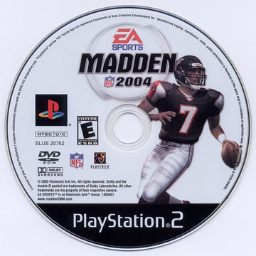 Madden NFL 2004 | PlayStation 2 | physical media | region=North America | source-country=Canada,United States | zypher-v2 | moby-f7eca218b547 | Data by MobyGames.com