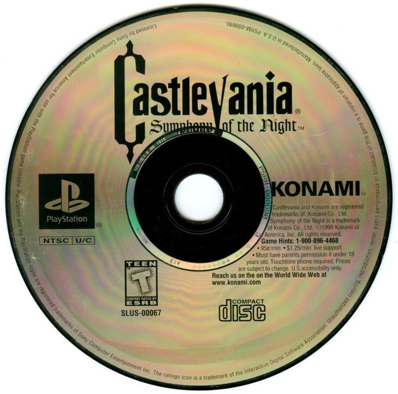 Castlevania: Symphony of the Night | PlayStation | physical media | Data by MobyGames.com