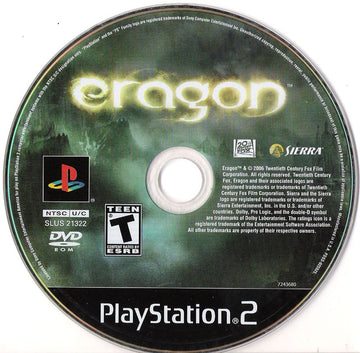 
Eragon | PlayStation 2 | physical media | Data by MobyGames.com