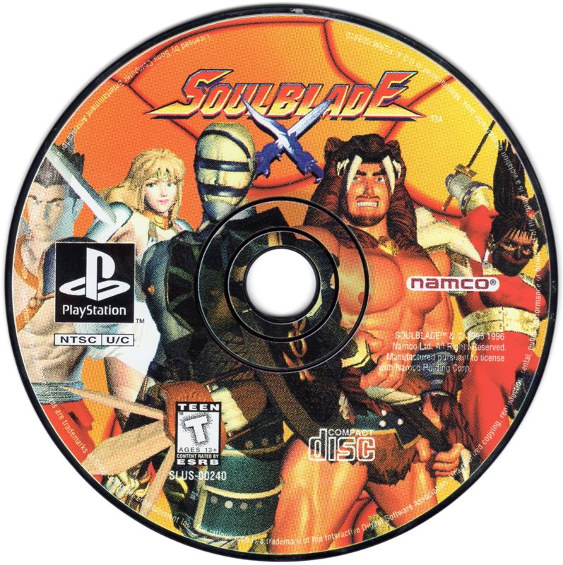 Soul Blade | PlayStation | physical media | region=North America | source-country=United States | zypher-v2 | moby-d7df9ab84086 | Data by MobyGames.com