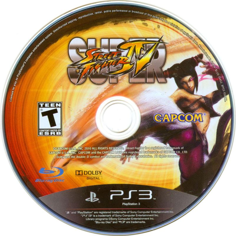 Super Street Fighter IV | PlayStation 3 | physical media | Data by MobyGames.com
