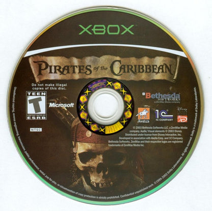 Pirates of the Caribbean | Xbox | physical media | region=North America | source-country=United States | zypher-v2 | moby-33930aa14cbe | Data by MobyGames.com