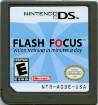 
Flash Focus: Vision Training in Minutes a Day | Nintendo DS | game disc 1 of 1 | Data by MobyGames.com